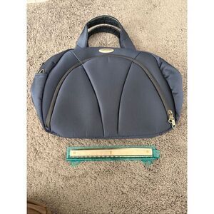 Samsonite Epsilon Blue Softside Personal Carry-On Travel Messenger Bag